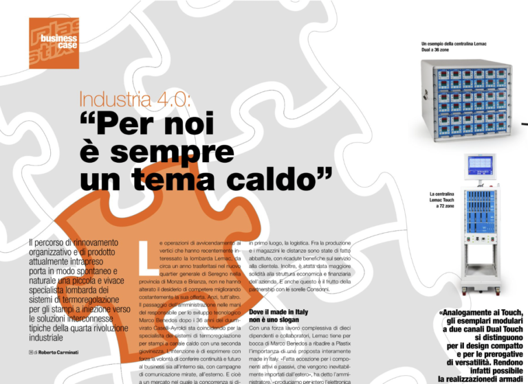 Articolo sulla rivista Plastix